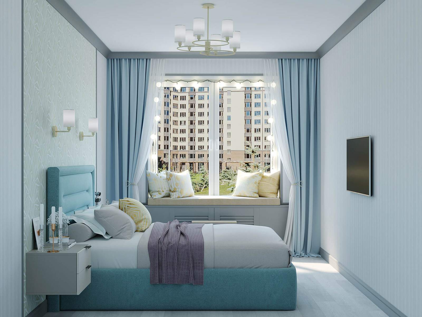 Дизайн двухкомнатной квартиры в современном стиле