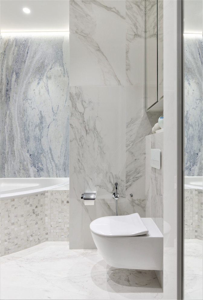 Современный интерьер в смешанном стиле.