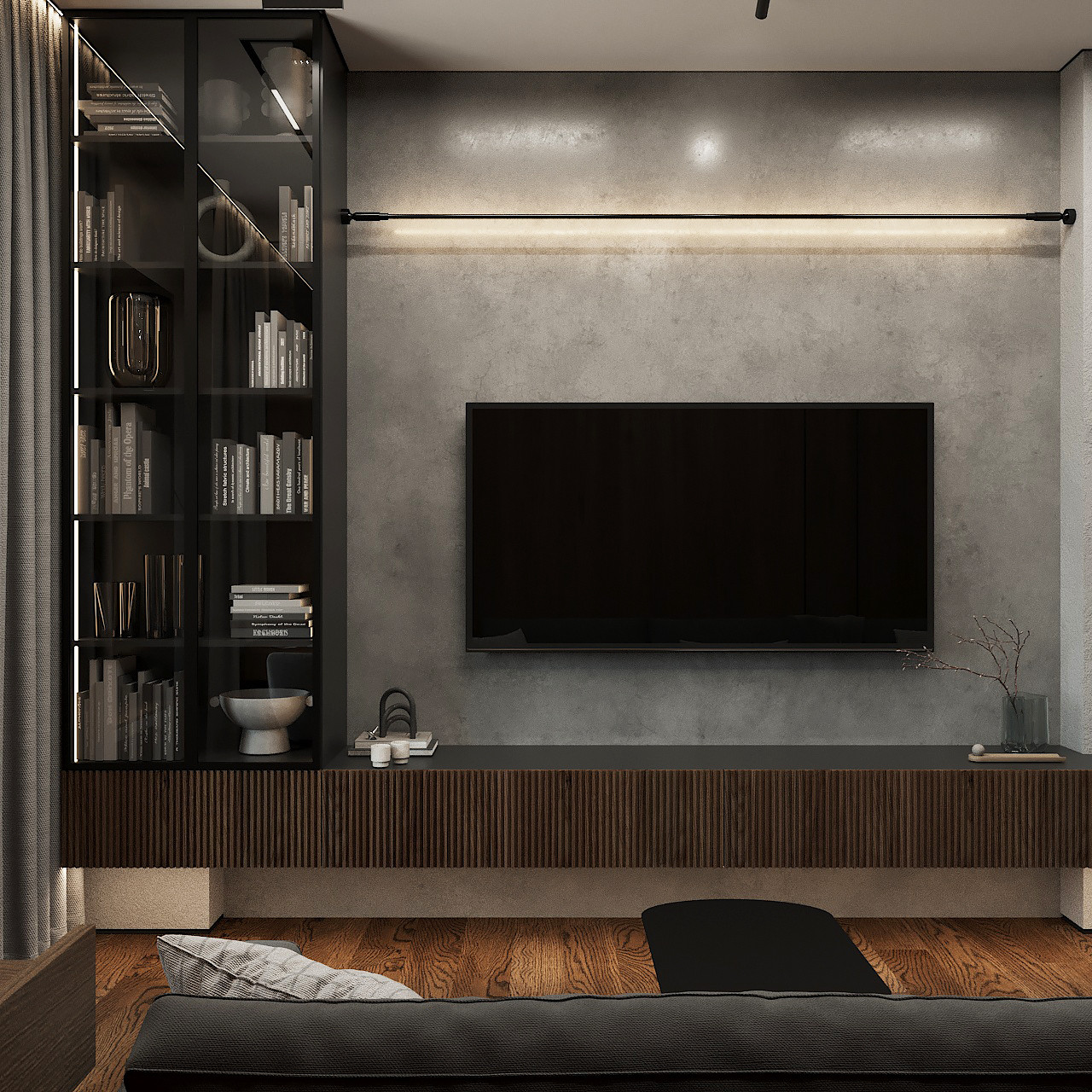 2025г. Проект квартиры 60 м2 в ЖК "Нобель"