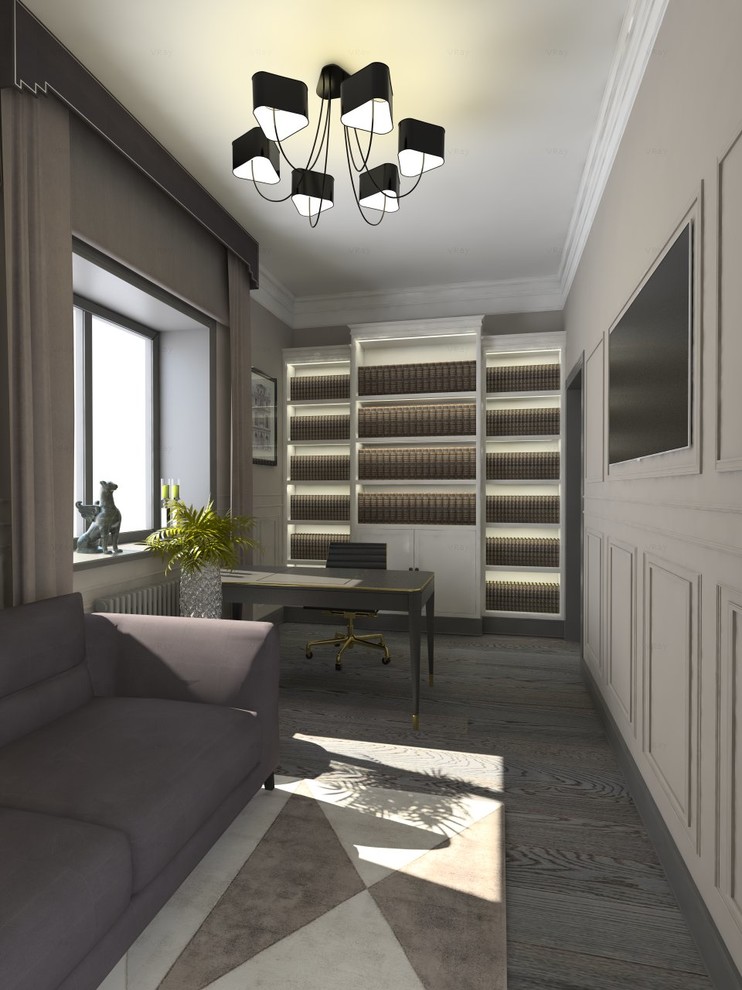 Квартира в Минске.рабочий кабинет.