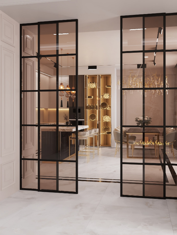 Дизайн кухни-гостиной