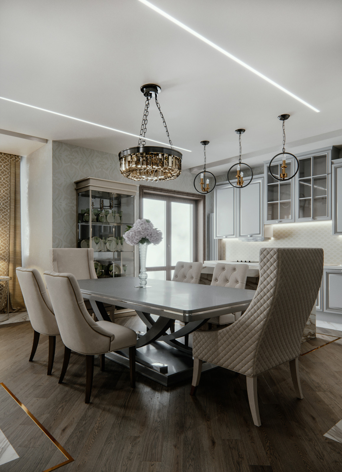 Обложка проекта: ЖК Флагман ( 150 м² )