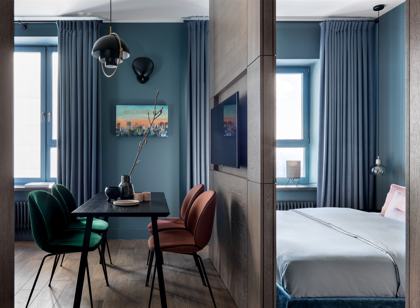 Гостиная и спальня