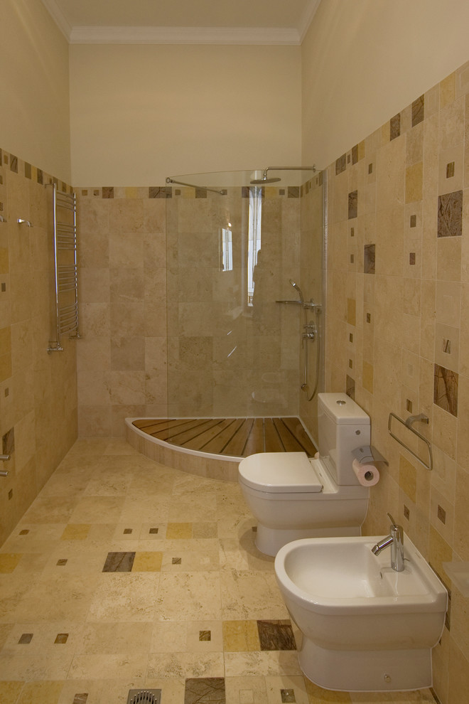 Гостевая ванная комната. Резиденция Монолит