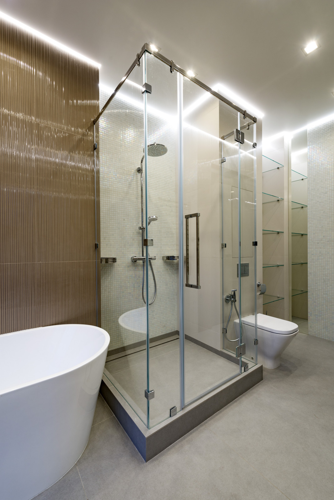 Интерьеры апартаментов в ЖК "Олимпийская РИВЬЕРА Новогорск"