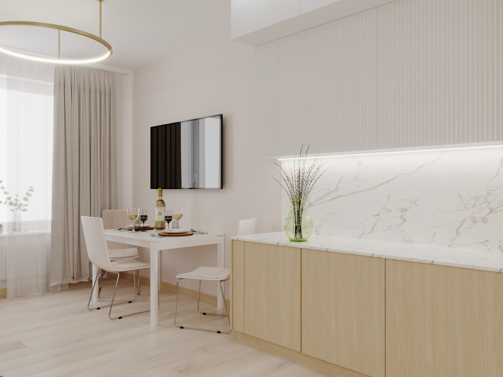 Квартира на улице Феодосийская, Москва