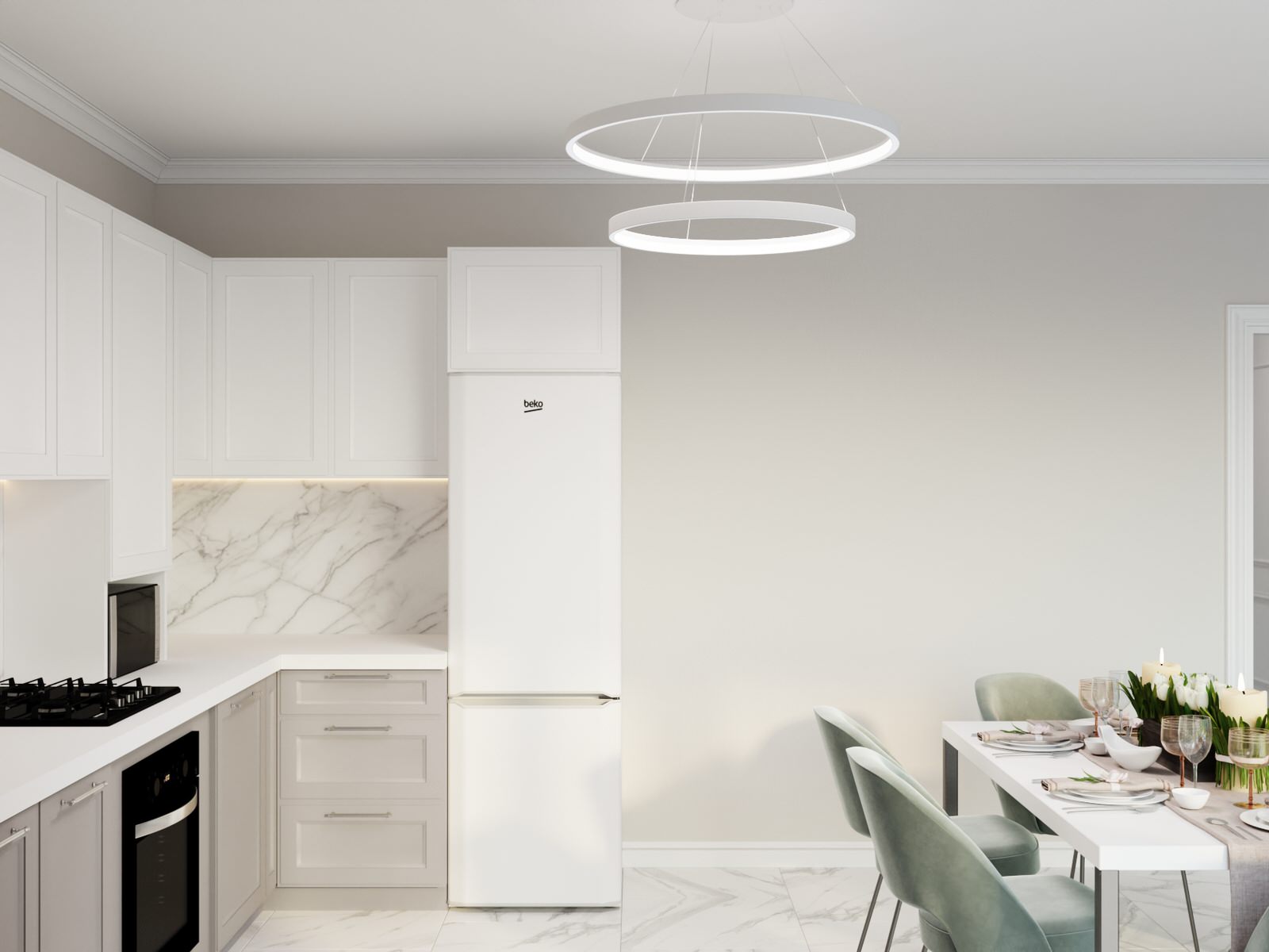 Загородный дом в стиле Неоклассика