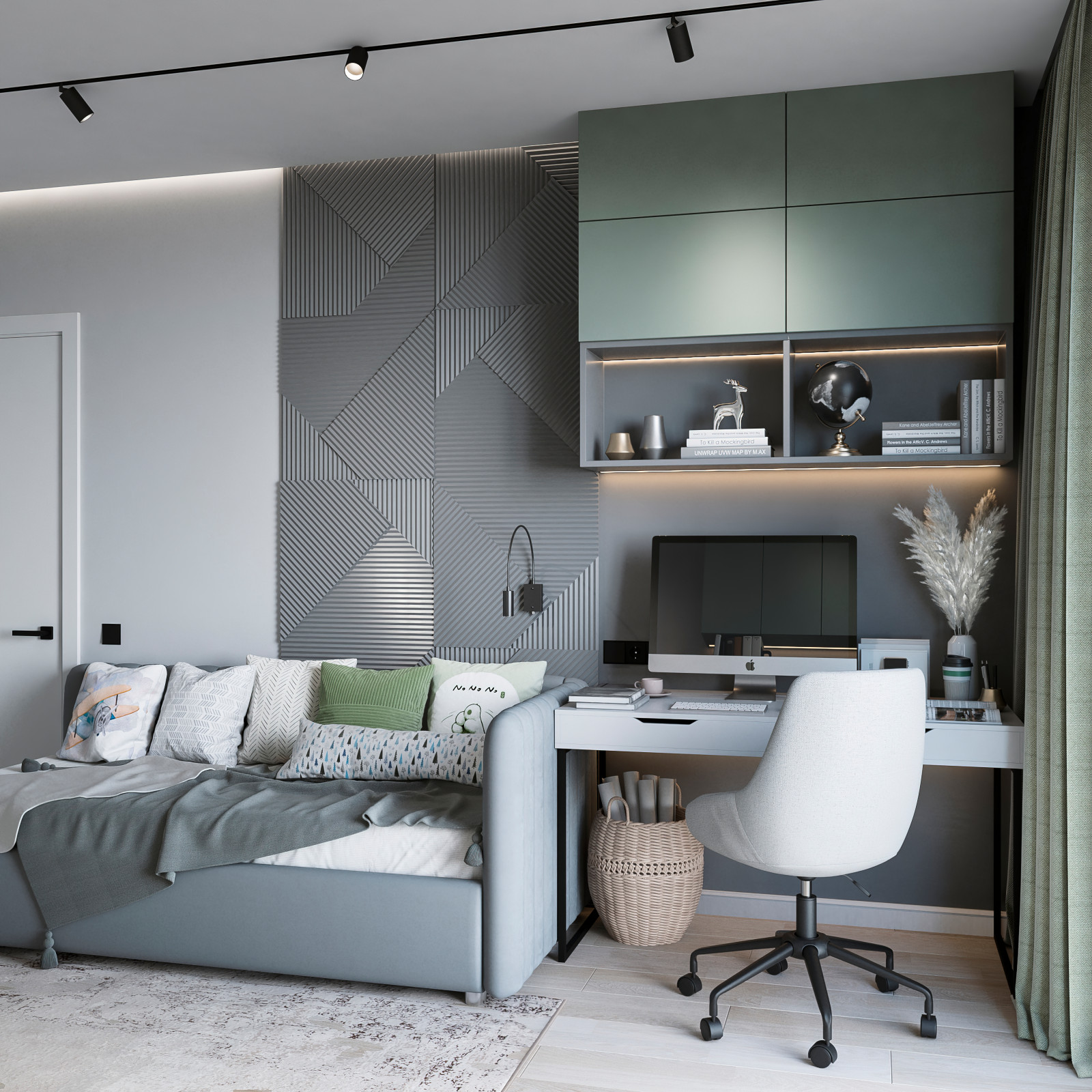 Дизайн квартиры в ЖК "Октябрьский" г.Тюмень