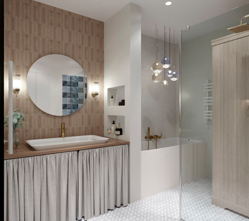 Таунхауз в ЖК ПаркАпрель.Мастер-санузел