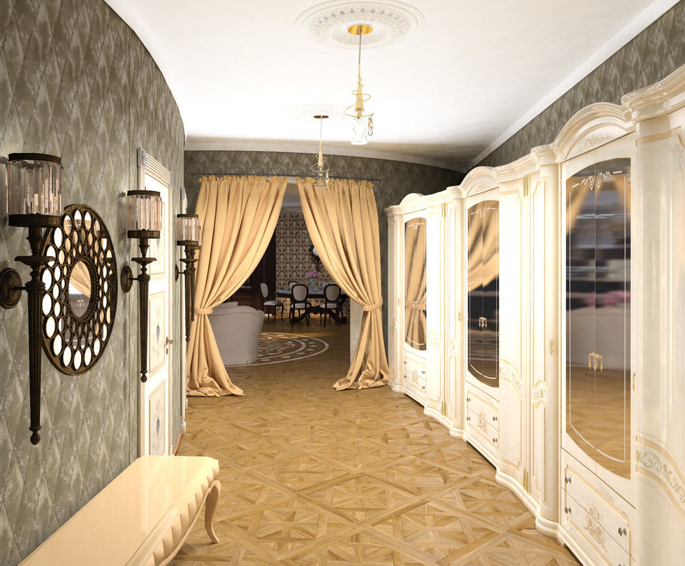 прихожая комната в стиле классическое арт деко