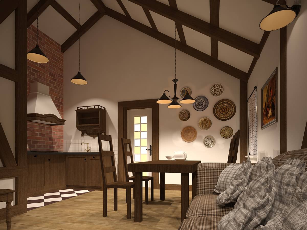 Обложка проекта: Коттедж "Баварский хутор"