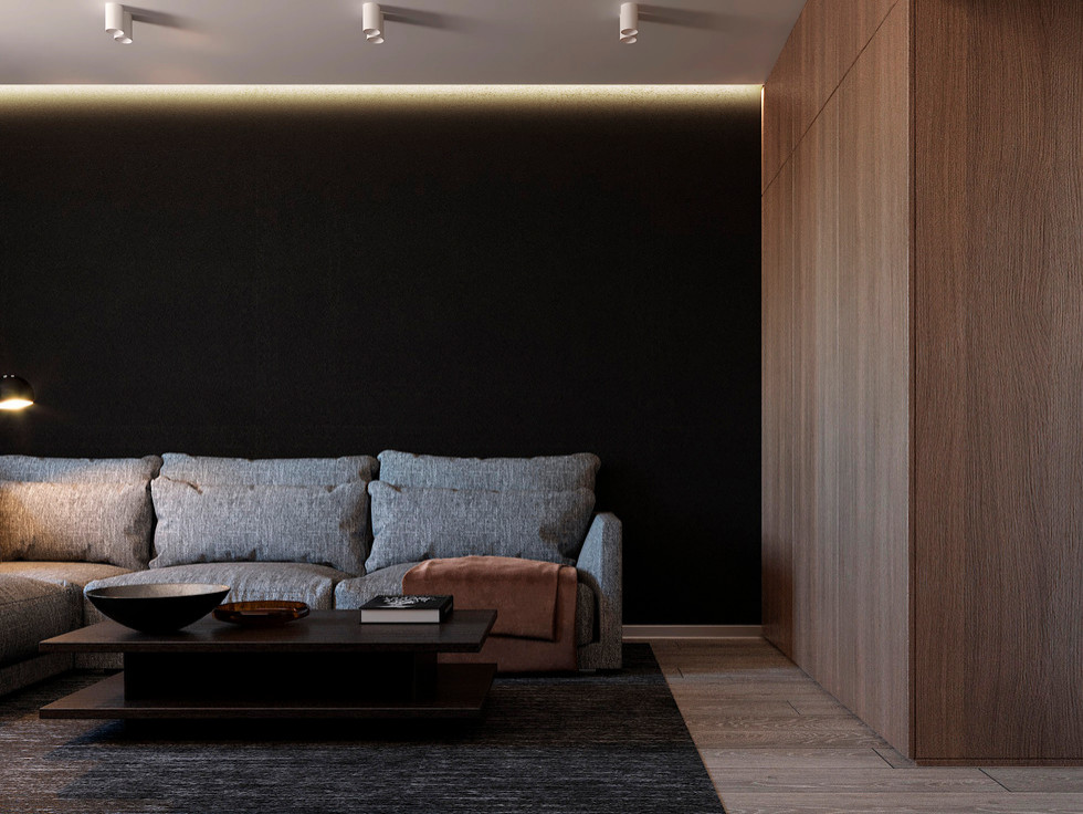 Гостиная в минимализме