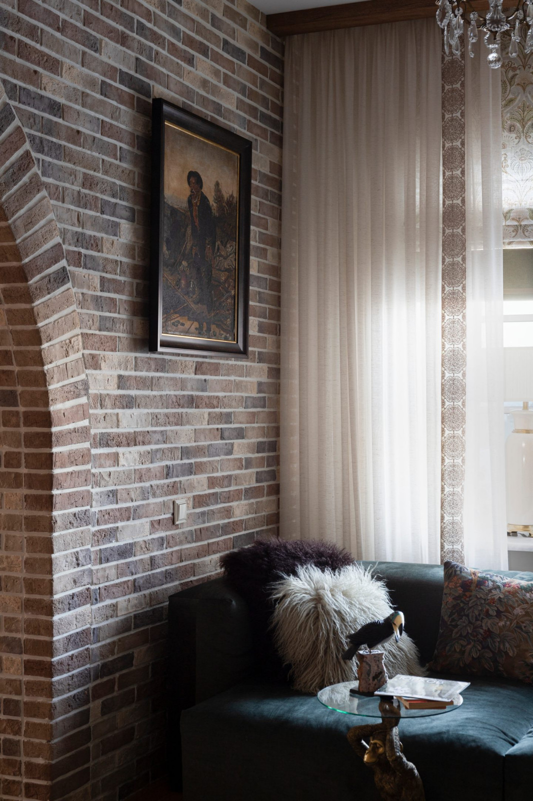 Гостиная с аркой