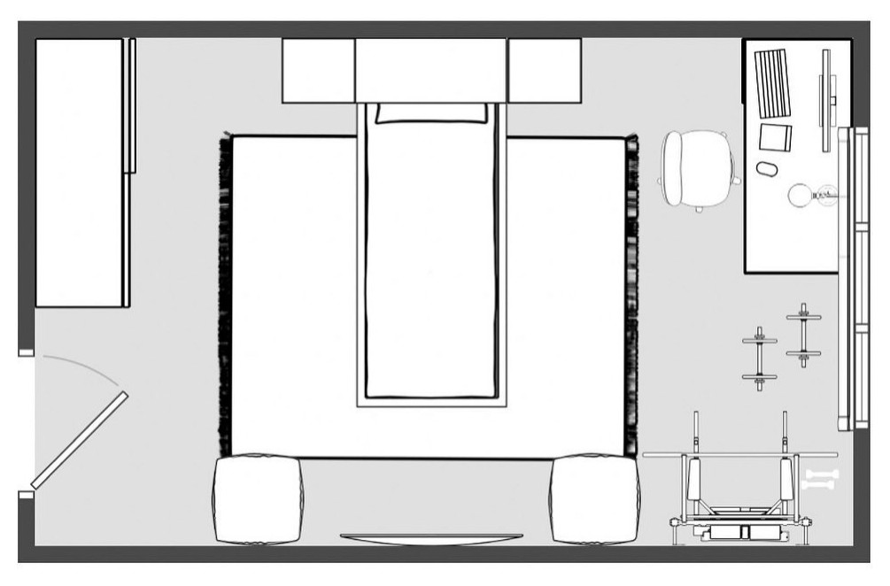 Обложка проекта: Комната 14,5 м2 в ЖК «Манхеттен»