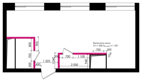 Houzz тур: Маленький женский... лофт на 30 кв.м
