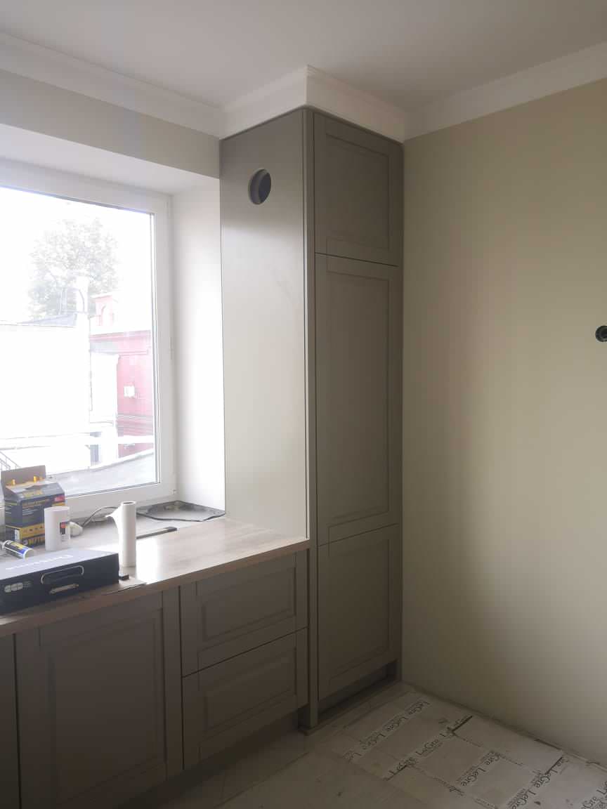 Кухня "Grigio caldo"