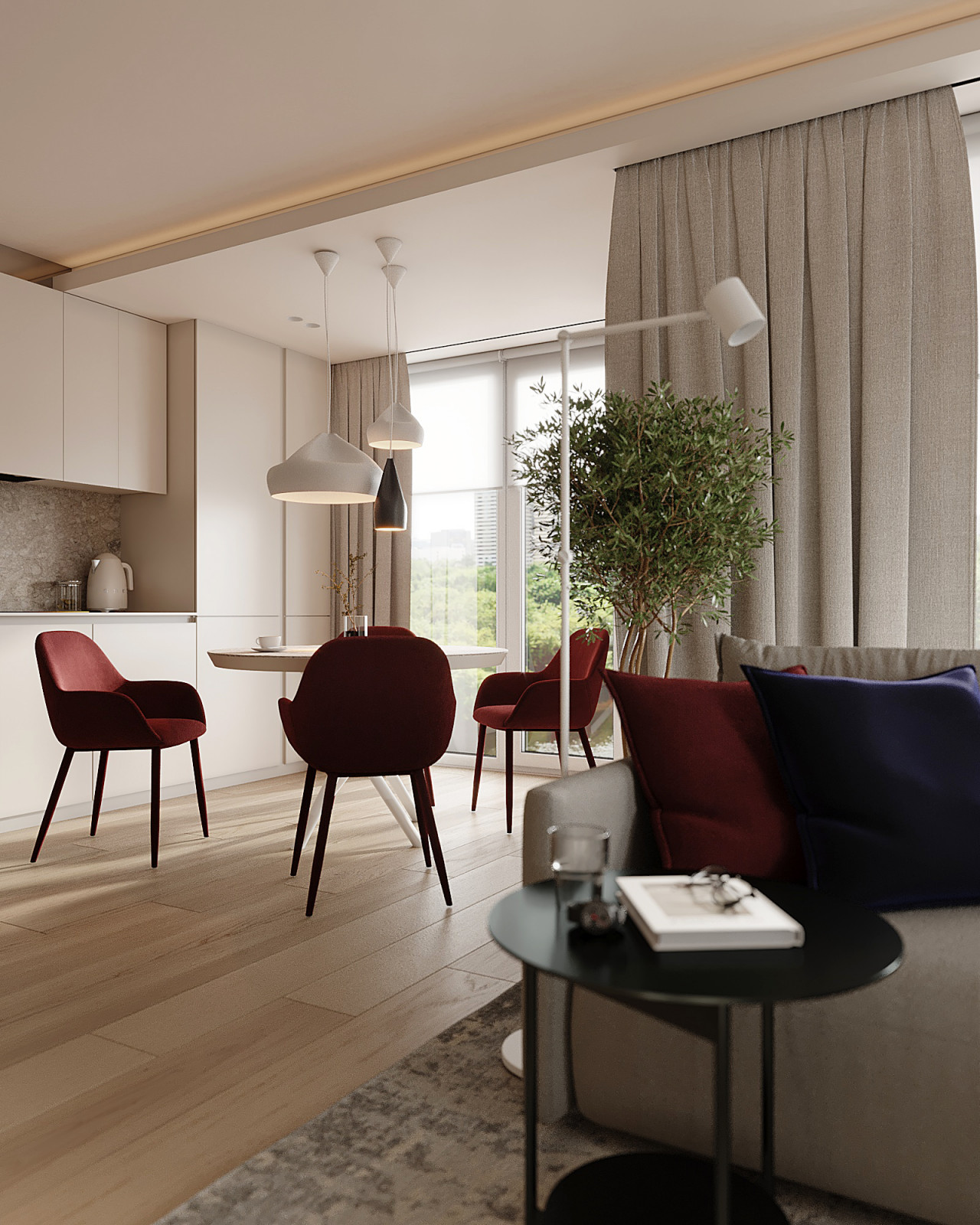 Обложка проекта: BURGUNDY WOOD