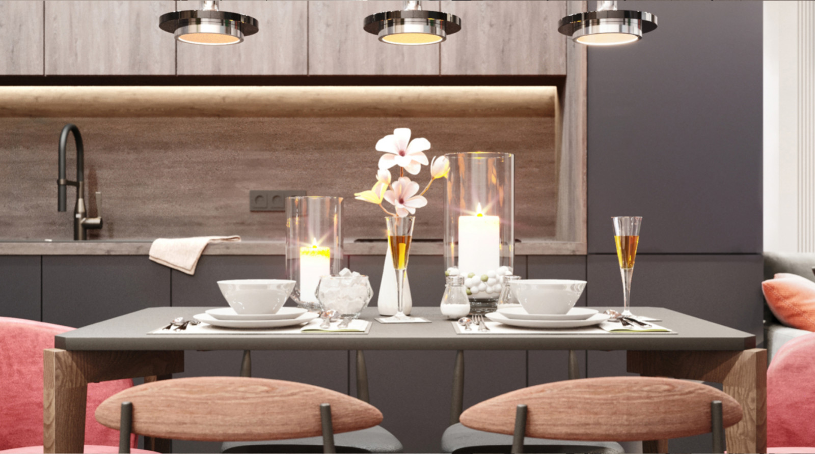 Дизайн-проект двухкомнатной квартиры