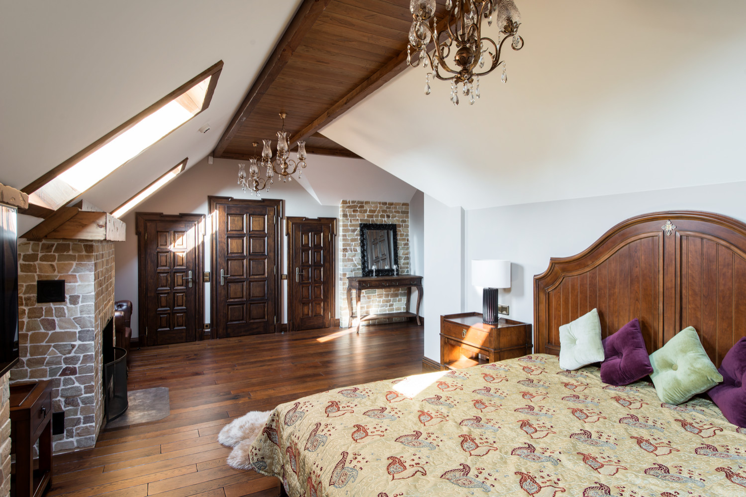 Интерьеры дома в поселке "Третья Охота"