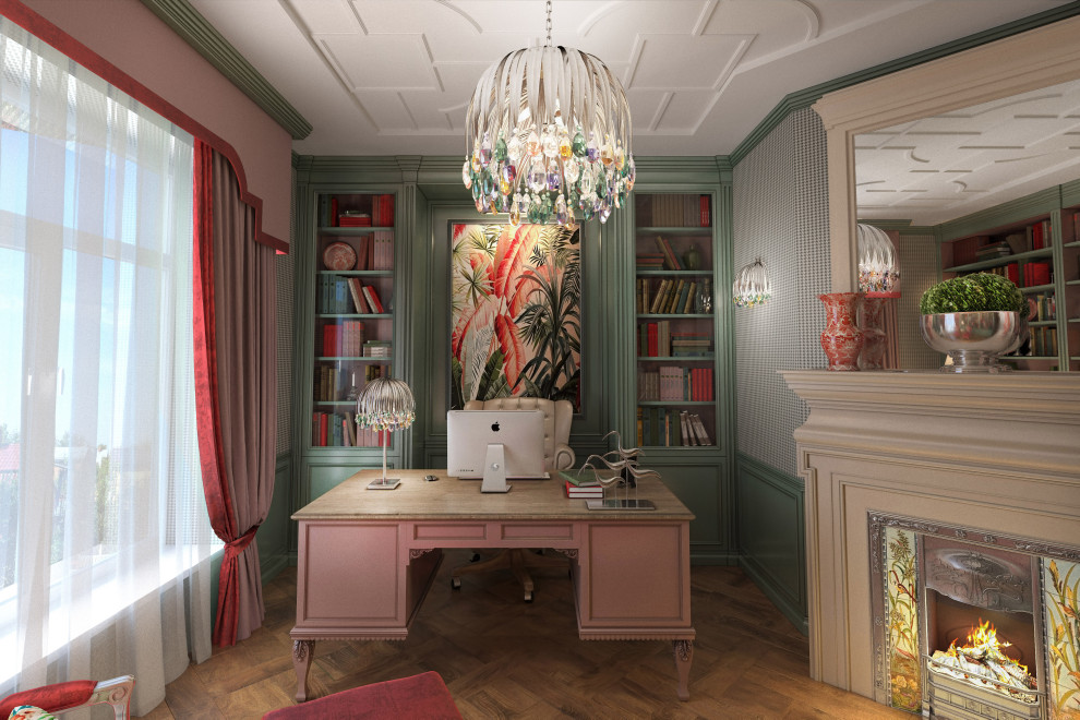 Жилой дом на ул. Брусничной, кабинет