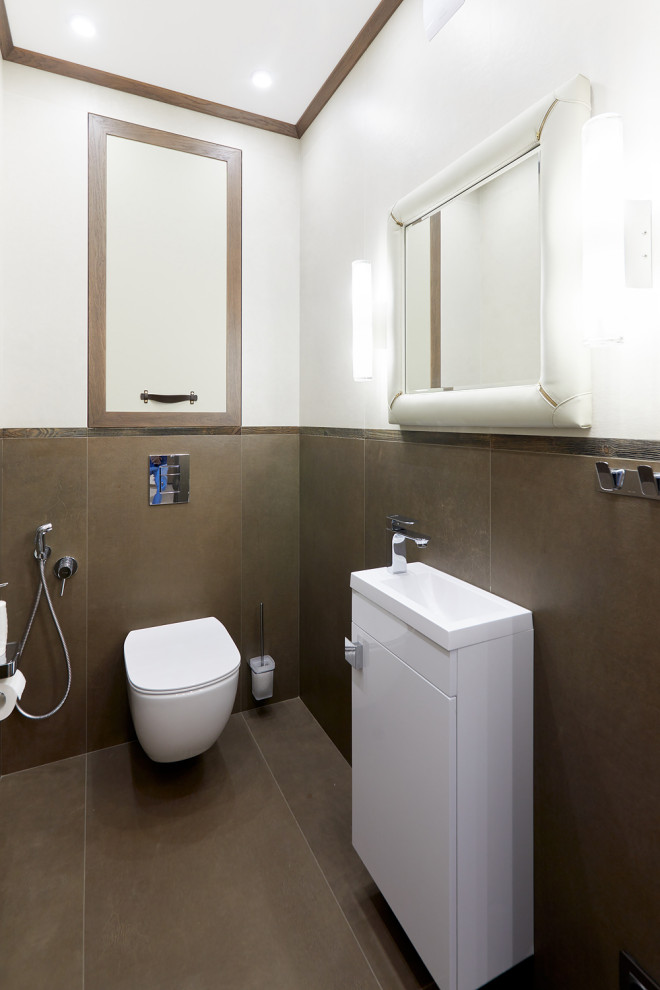 Квартира площадью 170 кв.м. в Брянске. Реализованный проект.