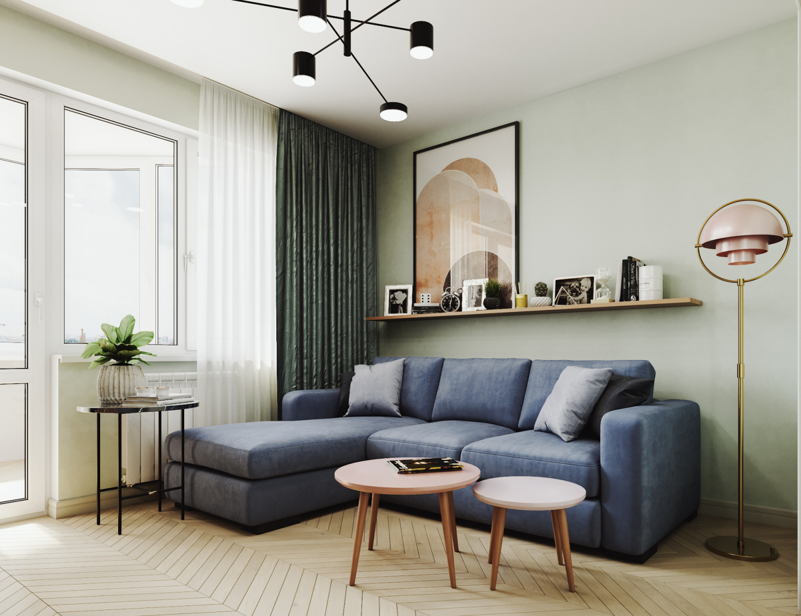 В ярком цвете