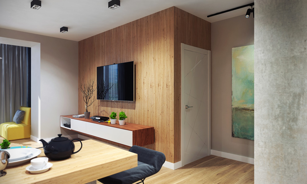 Дизайн-проект квартиры в современном стиле для молодой пары