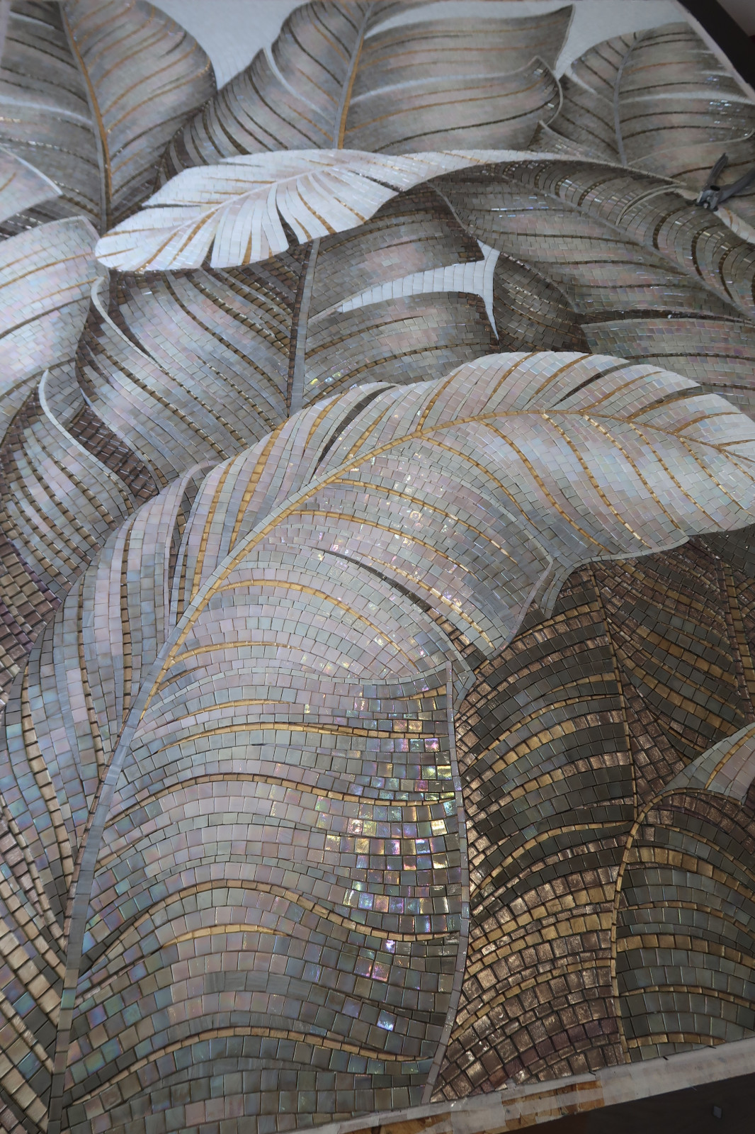 Художественное панно "Листья"