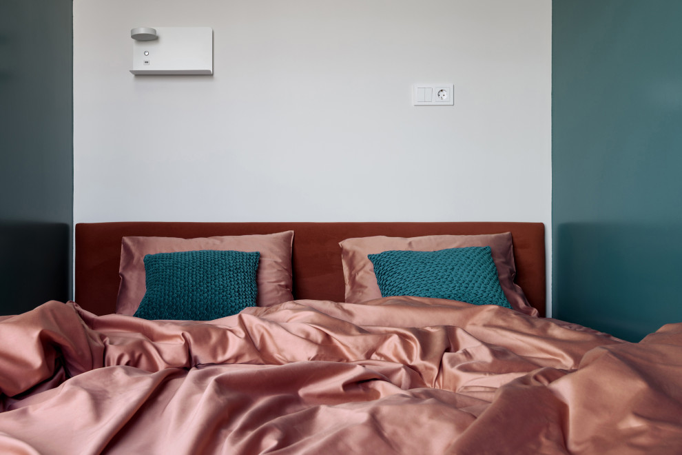 Кораллово-бирюзовый