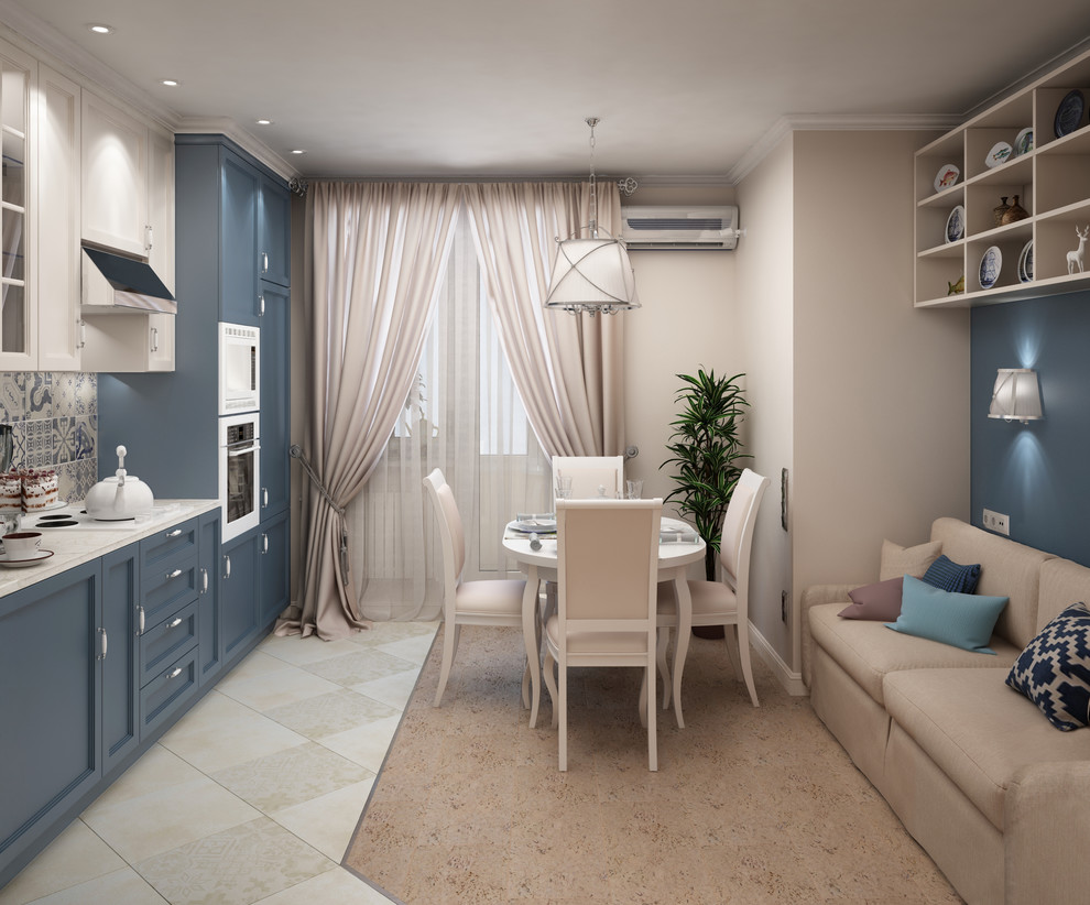 Под парусами. Кухня - гостиная.