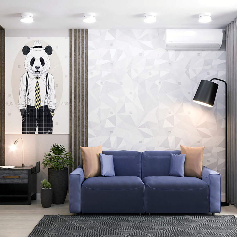 Дизайн проект 2х комнатной квартиры