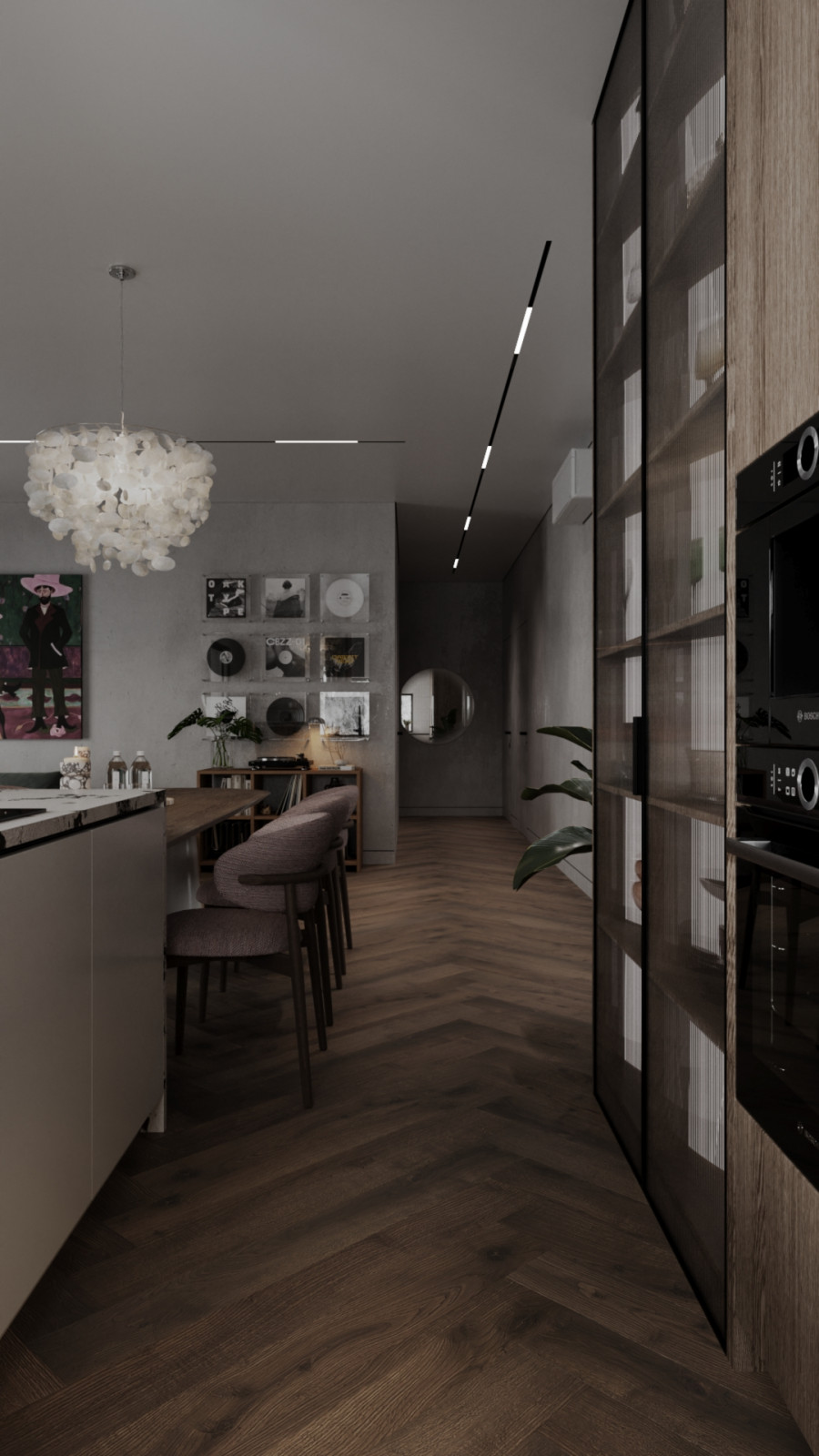 Эклектичный интерьер частного дома. г. Смоленск