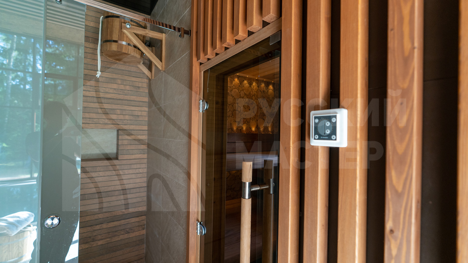 Сауна с уникальной финской электрокаменкой Mondex Rakka