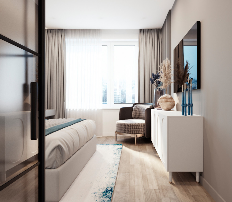 Интерьер в черно-белом цвете