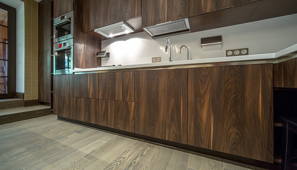 Кухни с фасадами Cleaf