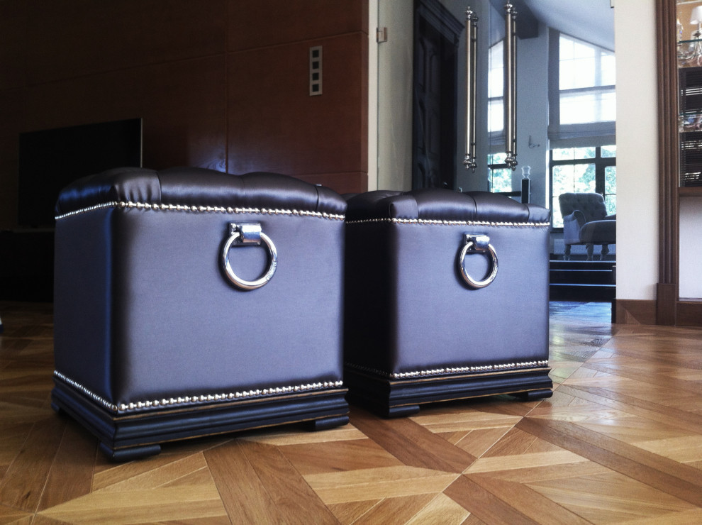 Интерьер кабинета на мансарде