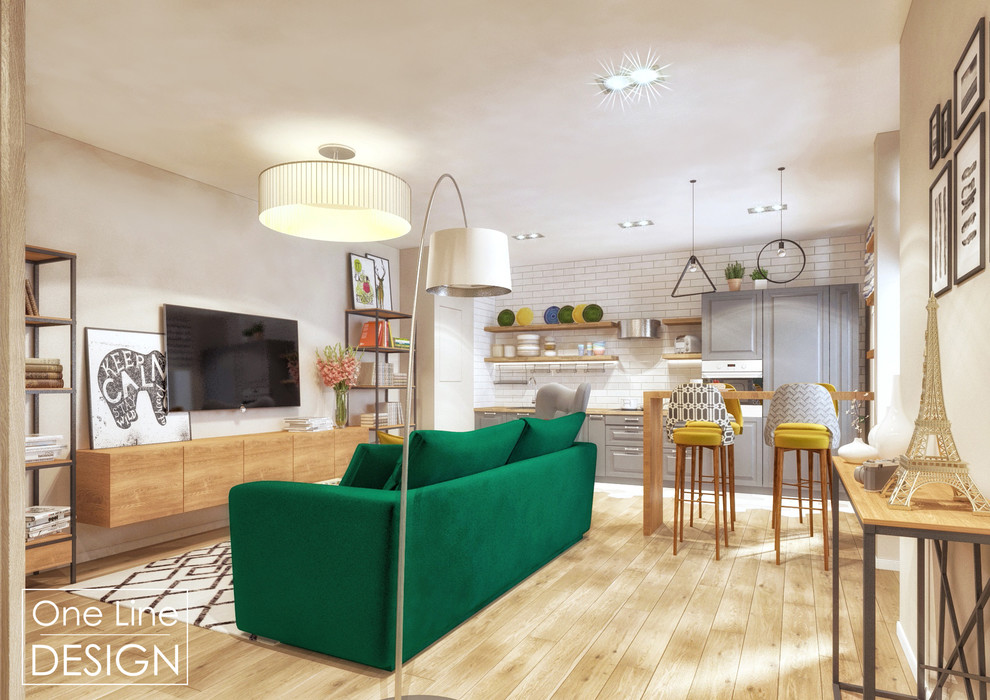 Яркий интерьер для молодой девушки