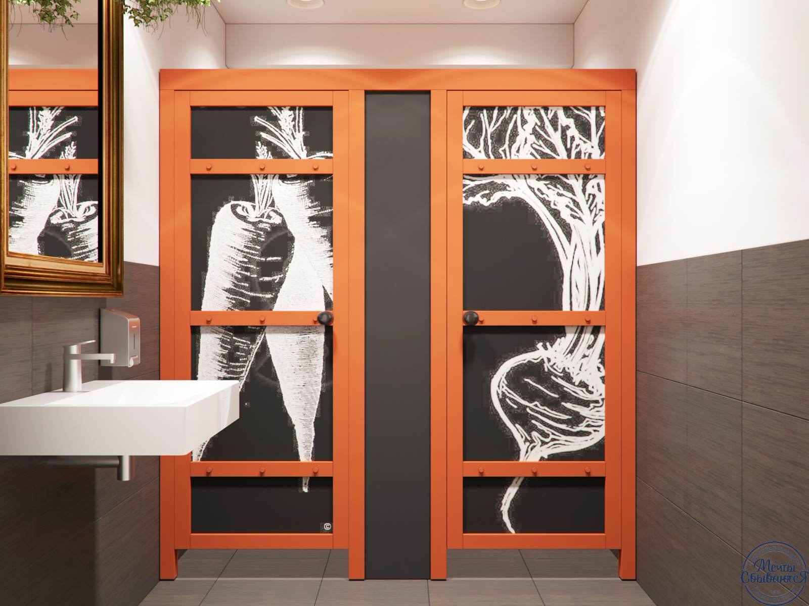 Дизайн-проект интерьера ресторана