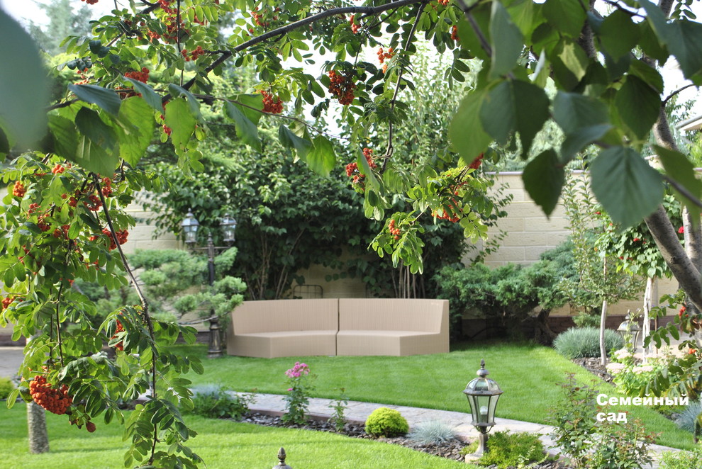 Удобный уголок для отдыхаландшафтный дизайн, озеленение,