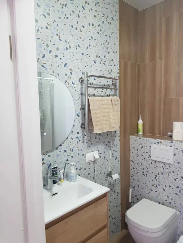 Ремонт  квартиры с акцентами морского бриза