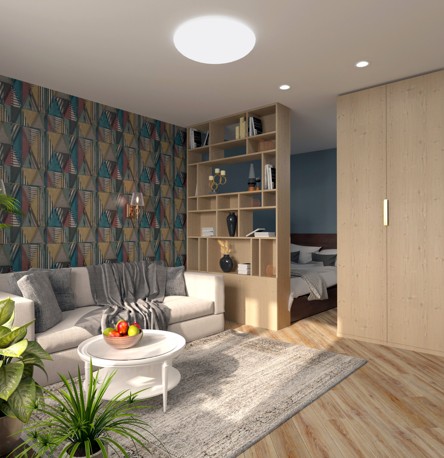 Обложка проекта: Интерьер очень маленькой квартиры