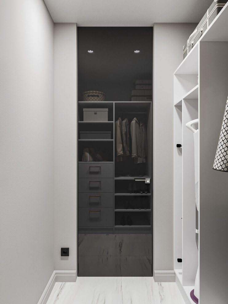 Яркий неоклассический интерьер