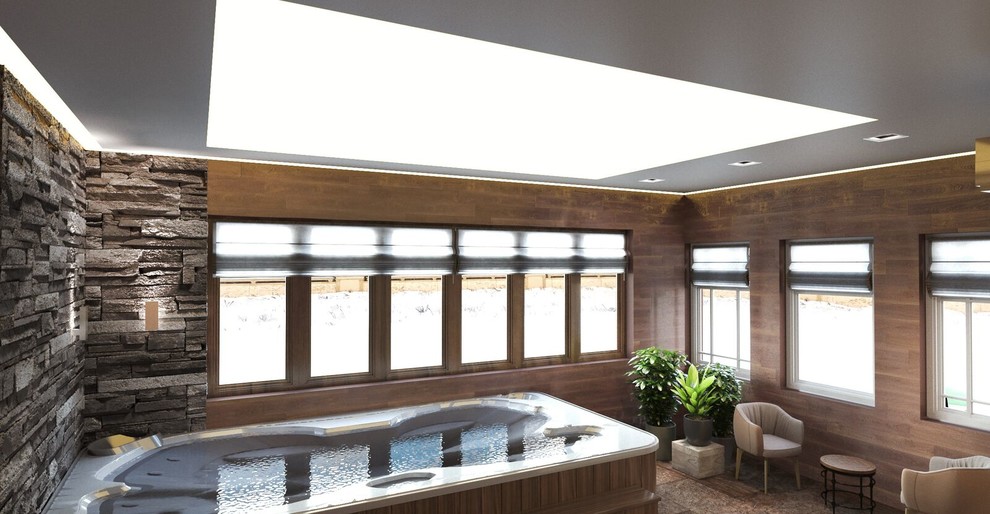 Дизайн-интерьера коттеджа в КП Ренессанс Парк