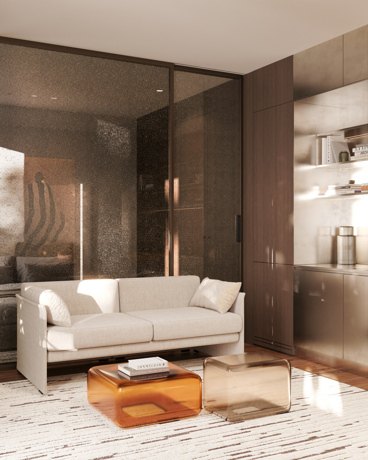 Projet d'intérieurs d'un studio à Paris