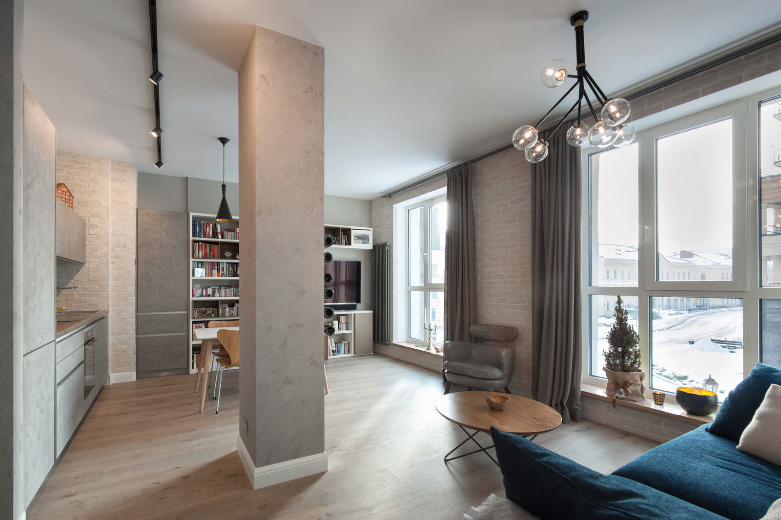 Небольшая квартира в ЖК "Парадный квартал"