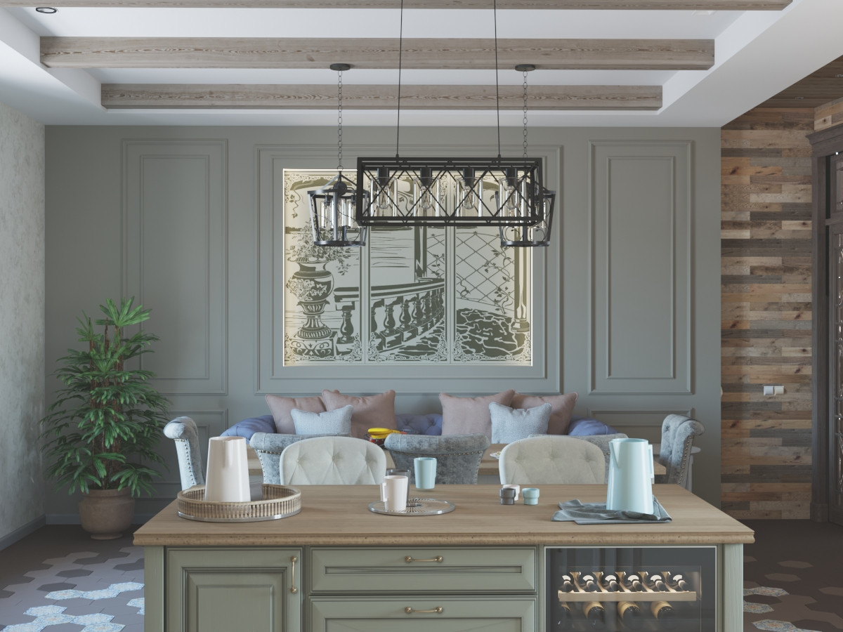 Дизайн-проект Загородного дома в г. Владивосток