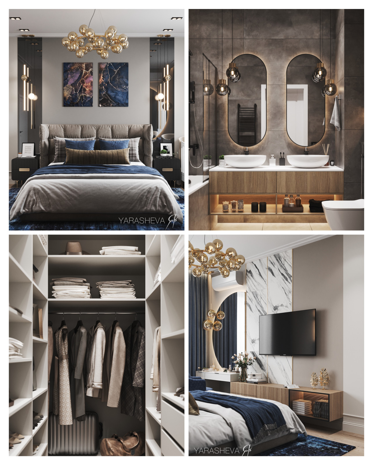 Дизайн - проект квартиры в ЖК Зорге 9