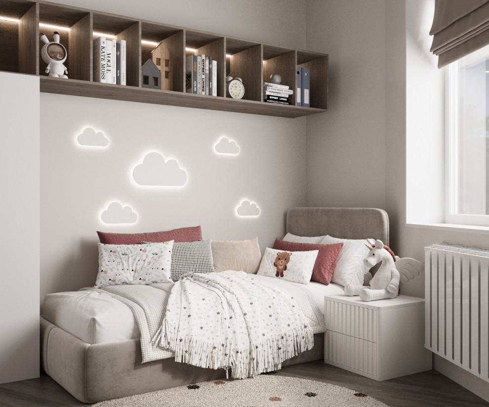 №3 Дизайн-проект спальни для маленькой принцессы г. Уфа