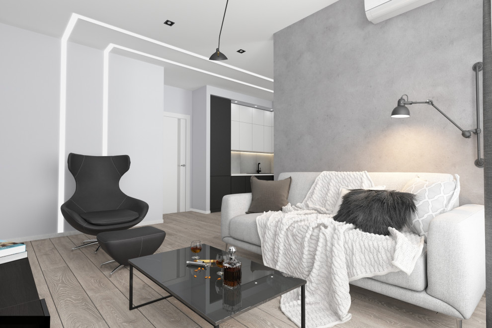 Обложка проекта: Дизайн 2-х комнатной квартиры в ЖК "Флотилия", г.Краснодар