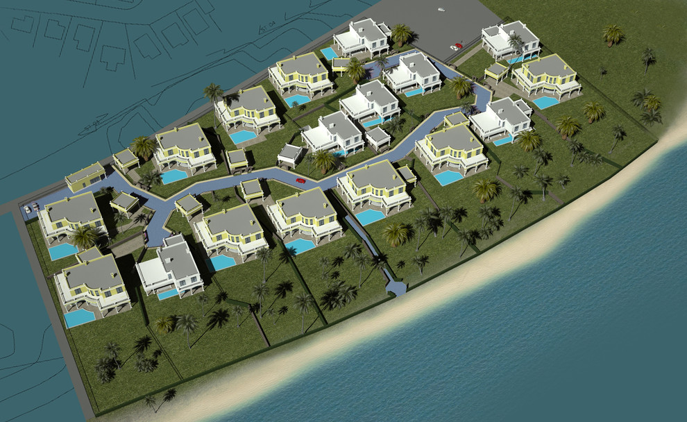 Проект поселка на Кипре